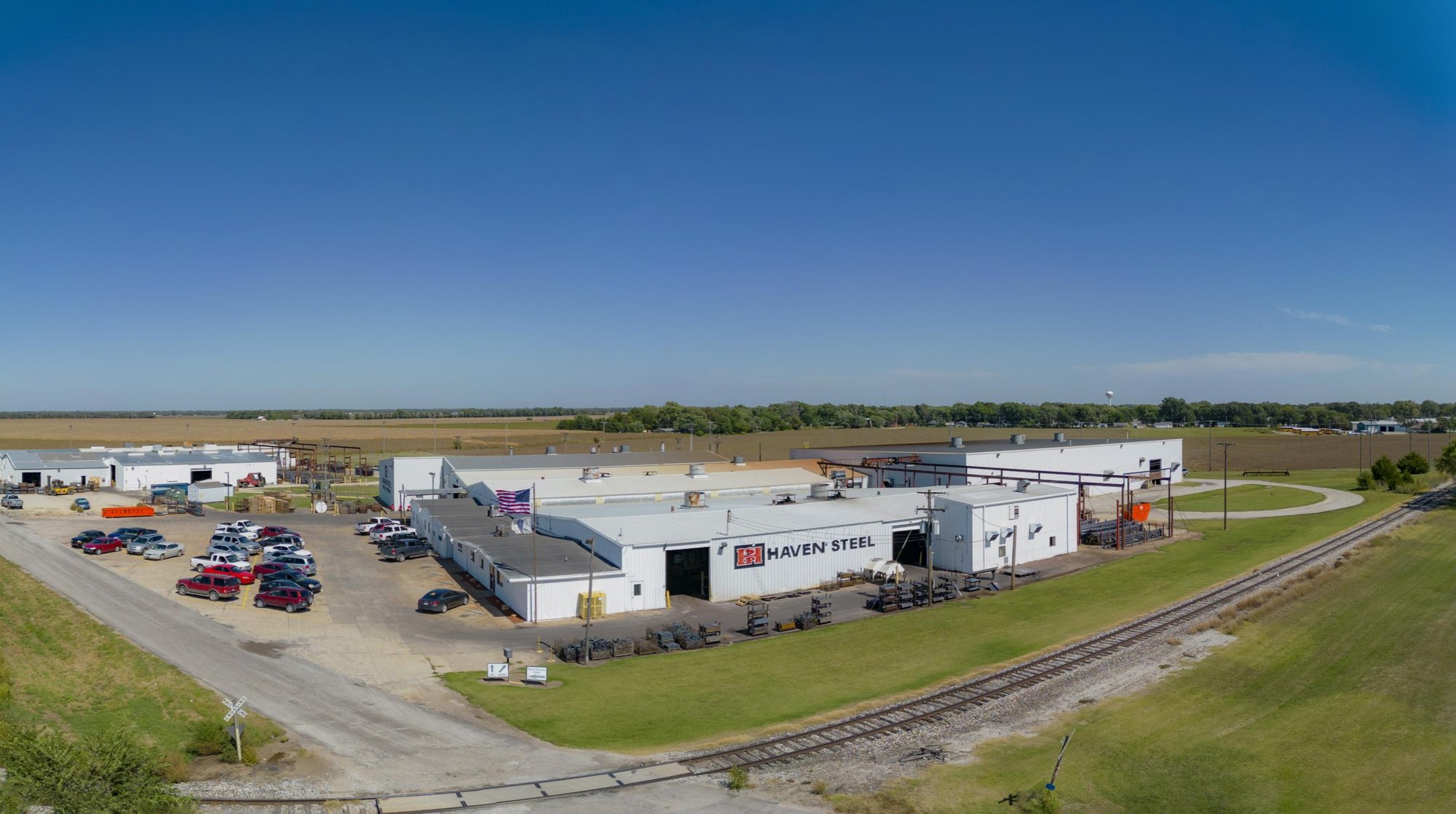 Aerial view of the Haven, Kansas plant