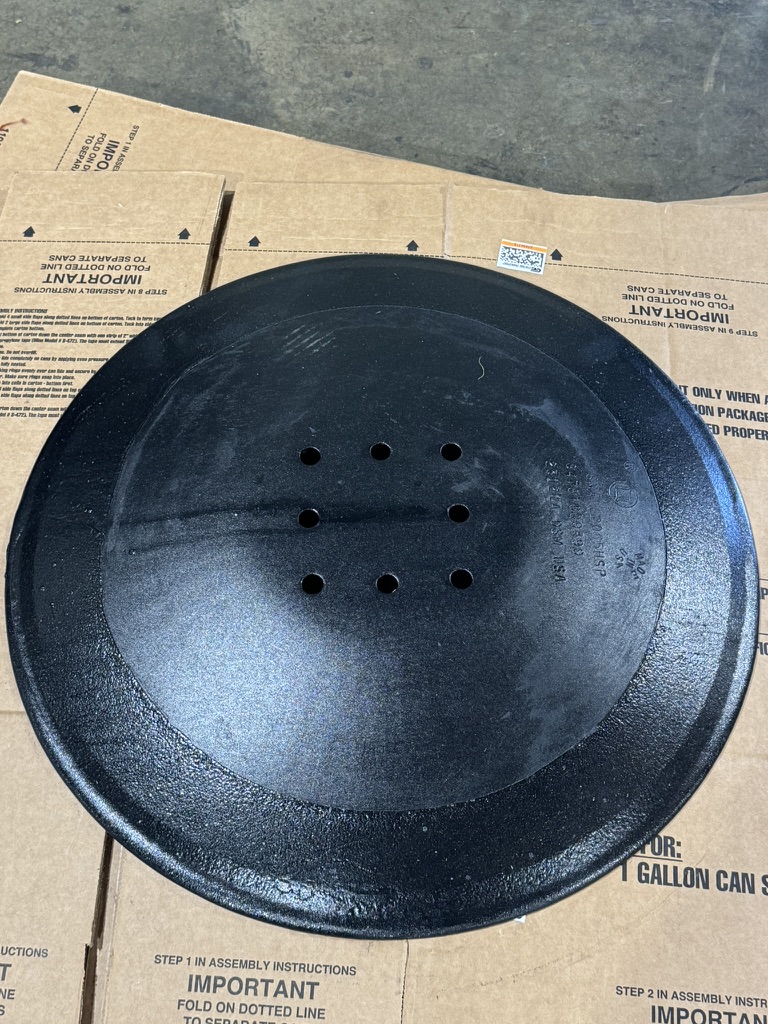 UTC coated disc pan